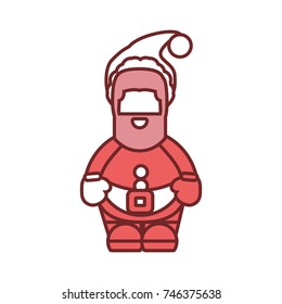 santa claus  vector illustration