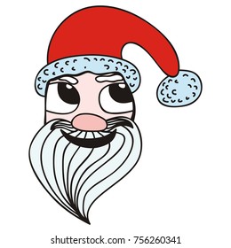 Santa Claus. Vector illustration.