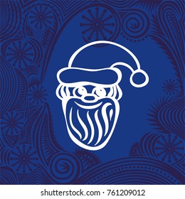 Santa Claus. Vector illustration.