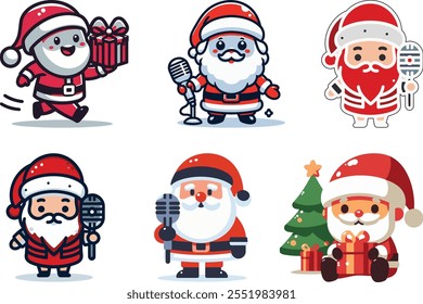 Santa Claus Vector Illustration Design