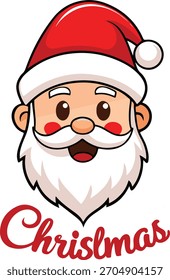 Design de Ilustração Vetorial do Papai Noel
