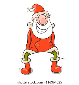 Santa Claus. Vector illustration EPS10
