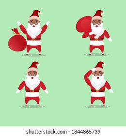 santa claus vector illustration for merry christmas

