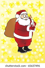 Santa Claus vector image