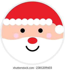 Imagen vectorial de Santa Claus o imágenes prediseñadas