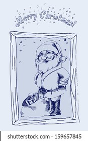 Santa Claus. vector sketch