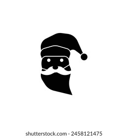 santa claus vector type icon