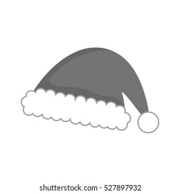 Santa claus xmas cartoon icon vector illustration graphic design