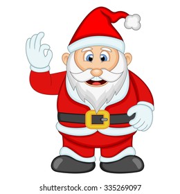 Santa Claus For Your Design Vector Illustration