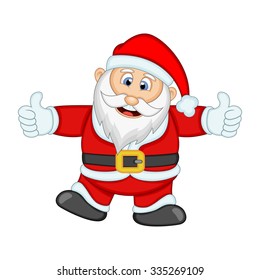 Santa Claus For Your Design Vector Illustration