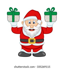 Santa Claus For Your Design Vector Illustration