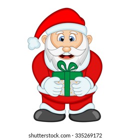Santa Claus For Your Design Vector Illustration