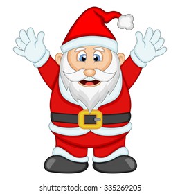 Santa Claus For Your Design Vector Illustration
