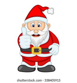 Santa Claus For Your Design Vector Illustration