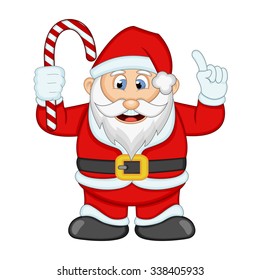 Santa Claus For Your Design Vector Illustration