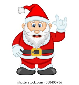 Santa Claus For Your Design Vector Illustration