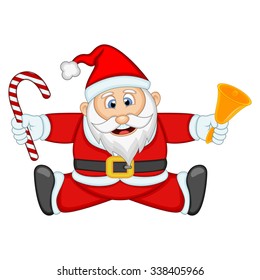 Santa Claus For Your Design Vector Illustration
