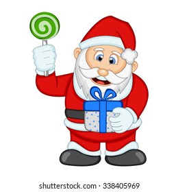 Santa Claus For Your Design Vector Illustration