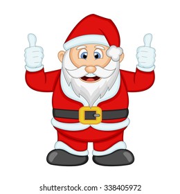 Santa Claus For Your Design Vector Illustration