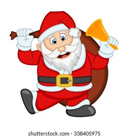 Santa Claus For Your Design Vector Illustration