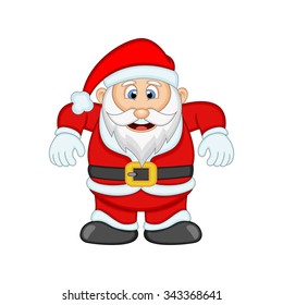 Santa Claus For Your Design Vector Illustration