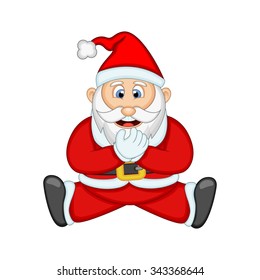 Santa Claus For Your Design Vector Illustration