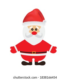 Santa Clause icon. vector illustration