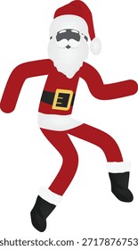 Santa Clause icon. vector illustration