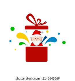 Santa clause logo Royalty Christmas Natal Logo Vector Icon Png