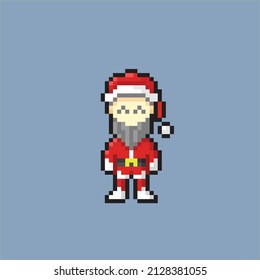 Weihnachtsklausel im Pixelstil