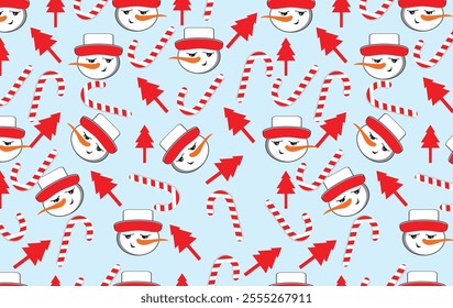 Santa clause seamless,merry Christmas concept