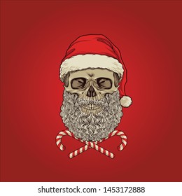 santa clause vector design for early christmas