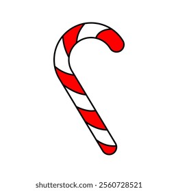 Santa Claus's Stick icon , on white background