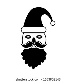 santa clous icon vector design template