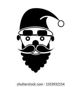 santa clous icon vector design template