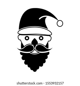 santa clous icon vector design template