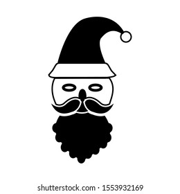 santa clous icon vector design template