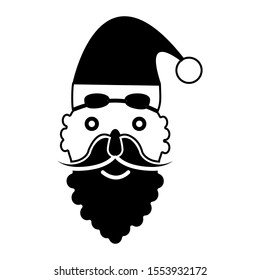 santa clous icon vector design template
