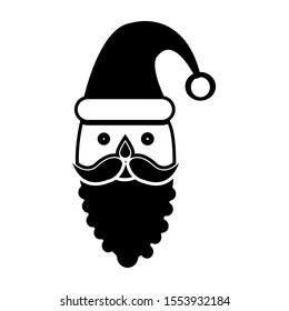 santa clous icon vector design template