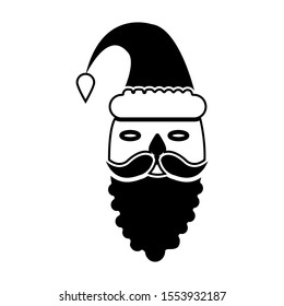 santa clous icon vector design template