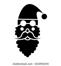 santa clous icon vector design template