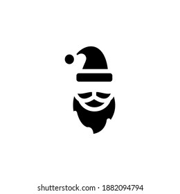 Santa Costume  icon in vector. Logotype