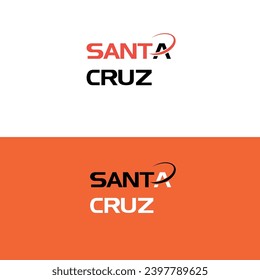 santa cruz creative logo design, S lettering logo design