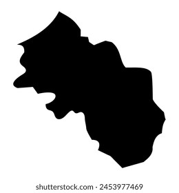 Santa Cruz municipality map, administrative division of Cape Verde. Vector illustration.