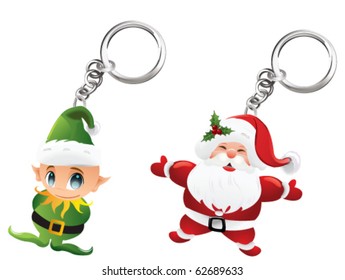 Santa and elf