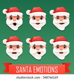 Santa emotions