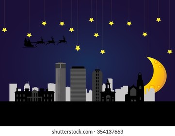 santa flying canada hamilton