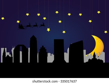 santa flying city of jacksonville