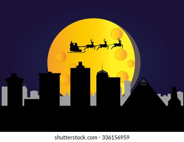 santa flying memphis city