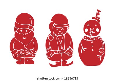 Santa & friends